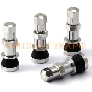 ВЕНТИЛЬ ДЛЯ БЕСКАМЕРНЫХ ШИН №14 (СТАЛЬНОЙ.ОБЛЕГЧЕННЫЙ,ХРОМ) РАЗБОРНЫЙ VS