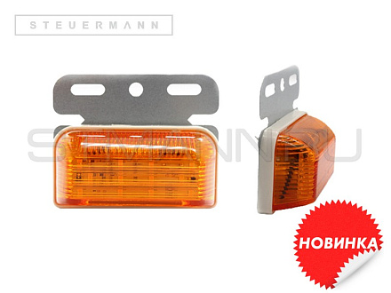 ФОНАРЬ СВЕТОДИОДНЫЙ ГАБАРИТНЫЙ БОКОВОЙ (18 SMD 5W) 24V (4ШТ)