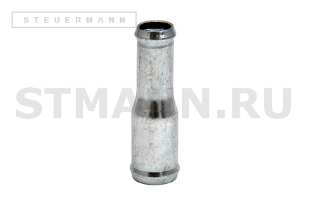 ТРУБКА СОЕД. "I"-обр. Ø₁=18 mm; Ø₂=14 mm МЕТАЛ.