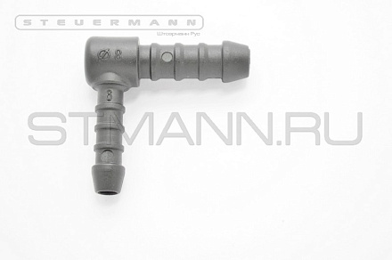 ТРУБКА СОЕД. "Г"-обр. Ø₁=8 mm; Ø₂=6 mm (№1963)