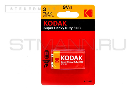 БАТАРЕЙКА "KODAK" SUPER HEAVY DUTY (КРОНА)