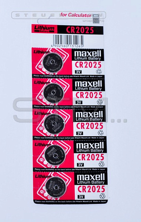 БАТАРЕЙКА "MAXELL" CR2025 (5ШТ)