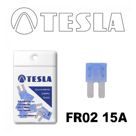 ПРЕДОХРАНИТЕЛЬ "MICRO2" 15A "TESLA"
