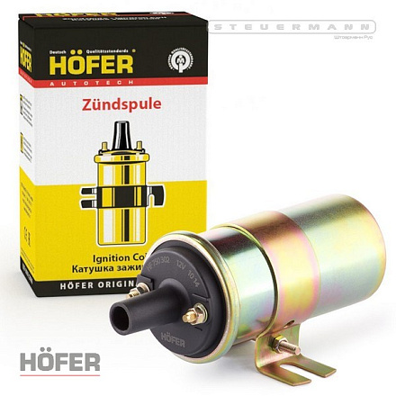 КАТУШКА ЗАЖИГАНИЯ "HOFER" ВАЗ 2108