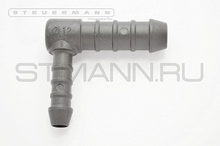 ТРУБКА СОЕД. "Г"-обр. Ø₁=12 mm; Ø₂=8 mm (№1960)