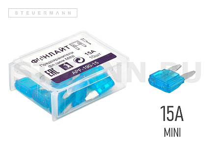 ПРЕДОХРАНИТЕЛЬ "MINI" 15A (10 ШТ)