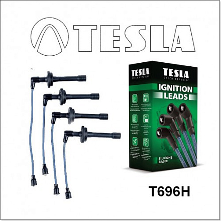 ПРОВОДА ВЫСОКОВОЛЬТНЫЕ ГАЗ 405,406 ДВ. С НАКОНЕЧН. "TESLA" BASIC