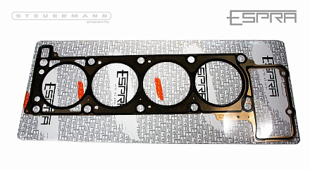 ПРОКЛАДКА ГБЦ ГАЗ 405/409 ДВ. "ESPRA" (ЕВРО-3) МЕТАЛ.