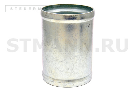 ТРУБКА СОЕД. "I"-обр. Ø₁=63 mm; Ø₂=63 mm МЕТАЛ.