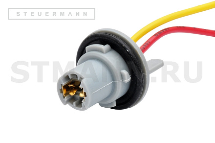 ПАТРОН ЛАМПЫ T10 W5W W2.1*9.5d (PT102, С ПРОВОДОМ )