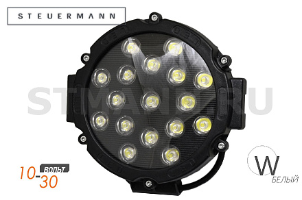 ФОНАРЬ СВЕТОДИОДНЫЙ (17 CREE 30W) 12-24V