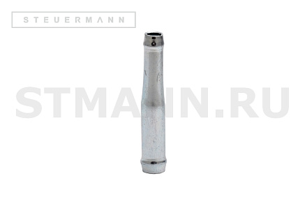 ТРУБКА СОЕД. "I"-обр. Ø₁=8 mm; Ø₂=6 mm МЕТАЛ