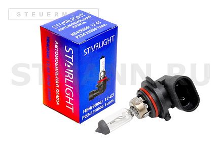 ЛАМПА HB4 12V 65W (КАРТОН) "STAR LIGHT"