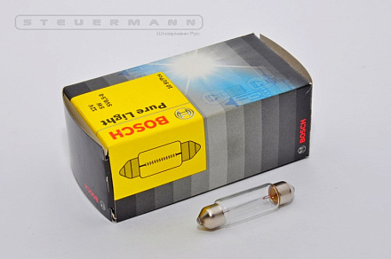 ЛАМПА 12V K5W (41 ММ) SV8.5-8 "BOSCH"