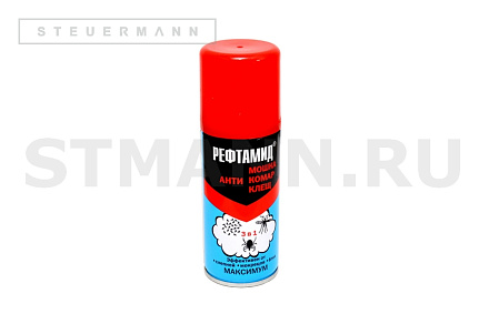 АЭРОЗОЛЬ ОТ ЛЕТАЮЩИХ НАСЕКОМЫХ "REFTAMID" МАКСИМУМ 3-в-1 (100 МЛ)