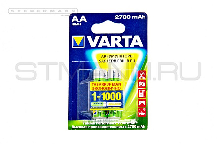 АККУМУЛЯТОР "VARTA" R6 2700 mAh (2 шт.) АА