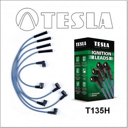 ПРОВОДА ВЫСОКОВОЛЬТНЫЕ ВАЗ 2108 (КАРБЮРАТОР) "TESLA" BASIC