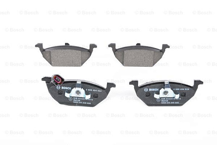 КОЛОДКИ ТОРМОЗНЫЕ "BOSCH" (ПЕРЕД) (BP1445) SKODA Fabia I/II,Octavia I/II,Yeti/VW Golf Plus,IV,V,VI