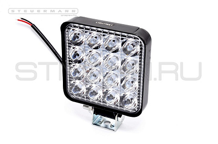 ФОНАРЬ СВЕТОДИОДНЫЙ (16 SMD 48W) FLOOD (86*86*20) КВАДРАТ "MINI"