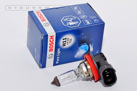 ЛАМПА H11 12V 55W "BOSCH" (КАРТОН)  2084