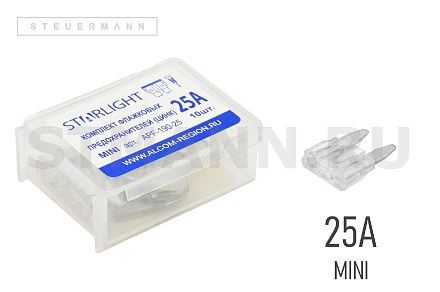 ПРЕДОХРАНИТЕЛЬ "MINI" 25A (10 ШТ)
