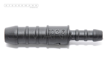 ТРУБКА СОЕД. "I"-обр. Ø₁=10 mm; Ø₂=6 mm