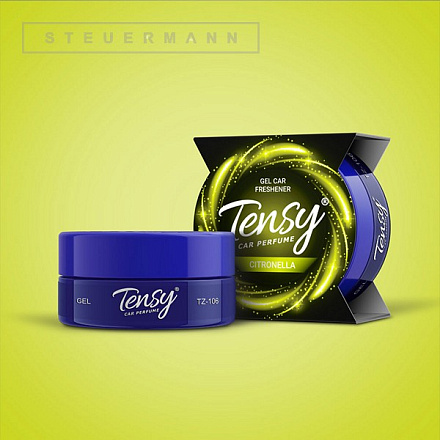 ОСВЕЖИТЕЛЬ "TENSY" НА ПАНЕЛЬ (CITRONELLA) 