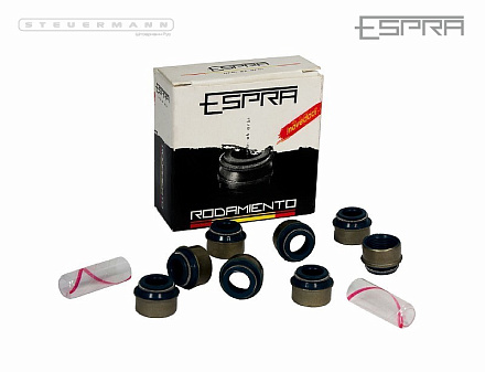 КОЛПАЧКИ МАСЛОСЪЕМНЫЕ ВАЗ 2101/08/ГАЗ 406 ДВ."ESPRA" (8 ШТ)