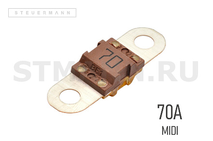 ПРЕДОХРАНИТЕЛЬ "MIDI" 70A "TESLA"
