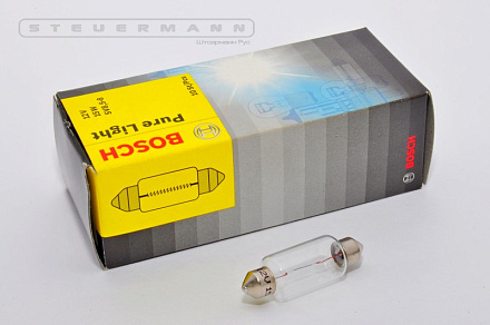 ЛАМПА 12V K15W (41 ММ) SV8.5-8 "BOSCH"