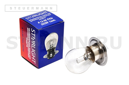 ЛАМПА R2 12V 50W (КАРТОН) P42s "STAR LIGHT"