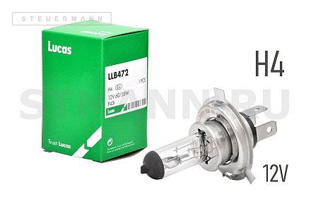 ЛАМПА H11 12V 55W "LUCAS" (КАРТОН) PGJ19-2