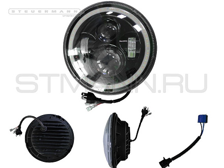 ФОНАРЬ СВЕТОДИОДНЫЙ ФАРА (H4 27W.3000 LM 6000 k) CREE-chip