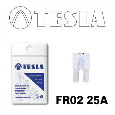 ПРЕДОХРАНИТЕЛЬ "MICRO2" 25A "TESLA"
