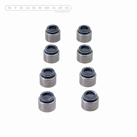 КОЛПАЧКИ МАСЛОСЪЕМНЫЕ ГАЗЕЛЬ EVOTECH 2.7 ДВ."ESPRA" (8 ШТ)