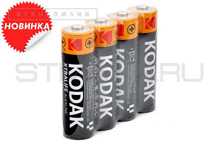 БАТАРЕЙКА "KODAK" АА XTRALIFE Alkaline (4 ШТ) 