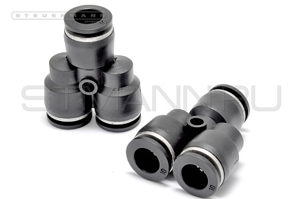 ФИТИНГ "Y"-обр.Ф10 ММ ПЛАСТИК