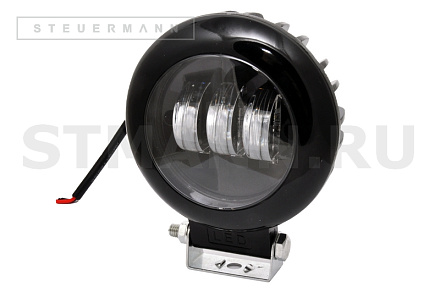 ФОНАРЬ СВЕТОДИОДНЫЙ (3 CREE 35W) КРУГ.БЕЛЫЙ