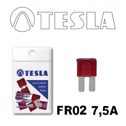 ПРЕДОХРАНИТЕЛЬ "MICRO2" 7,5A "TESLA"