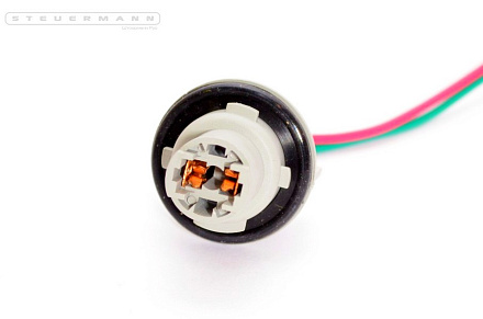 ПАТРОН ЛАМПЫ T10 W5W W2.1*9.5d (S25, С ПРОВОДОМ)