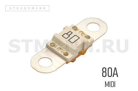 ПРЕДОХРАНИТЕЛЬ "MIDI" 80A "TESLA"