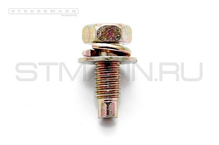 ВИНТ М6*16 С БУРТ. ключ 10 КРЕСТ № 2178