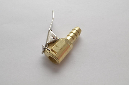 НАКОНЕЧНИК НАСОСА (МАЛЫЙ, БРОНЗА Ø₁-8) ПОД ШЛАНГ