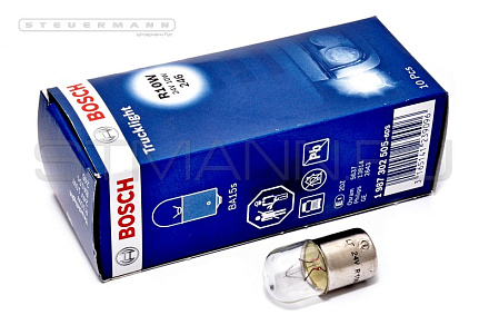 ЛАМПА 24V R10W "BOSCH" BA15s
