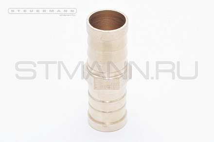 ТРУБКА СОЕД. "I"-обр. Ø₁=16 mm; Ø₂=16 mm (ЕРШ БРОНЗА)