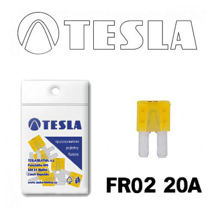 ПРЕДОХРАНИТЕЛЬ "MICRO2" 20A "TESLA"